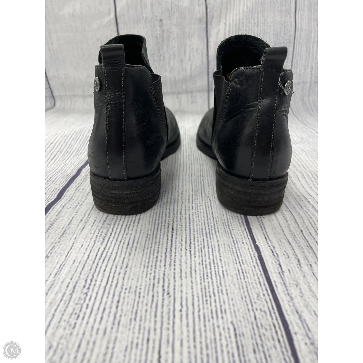 Boots Ankle Flats By Sofft In Black, Size: 11