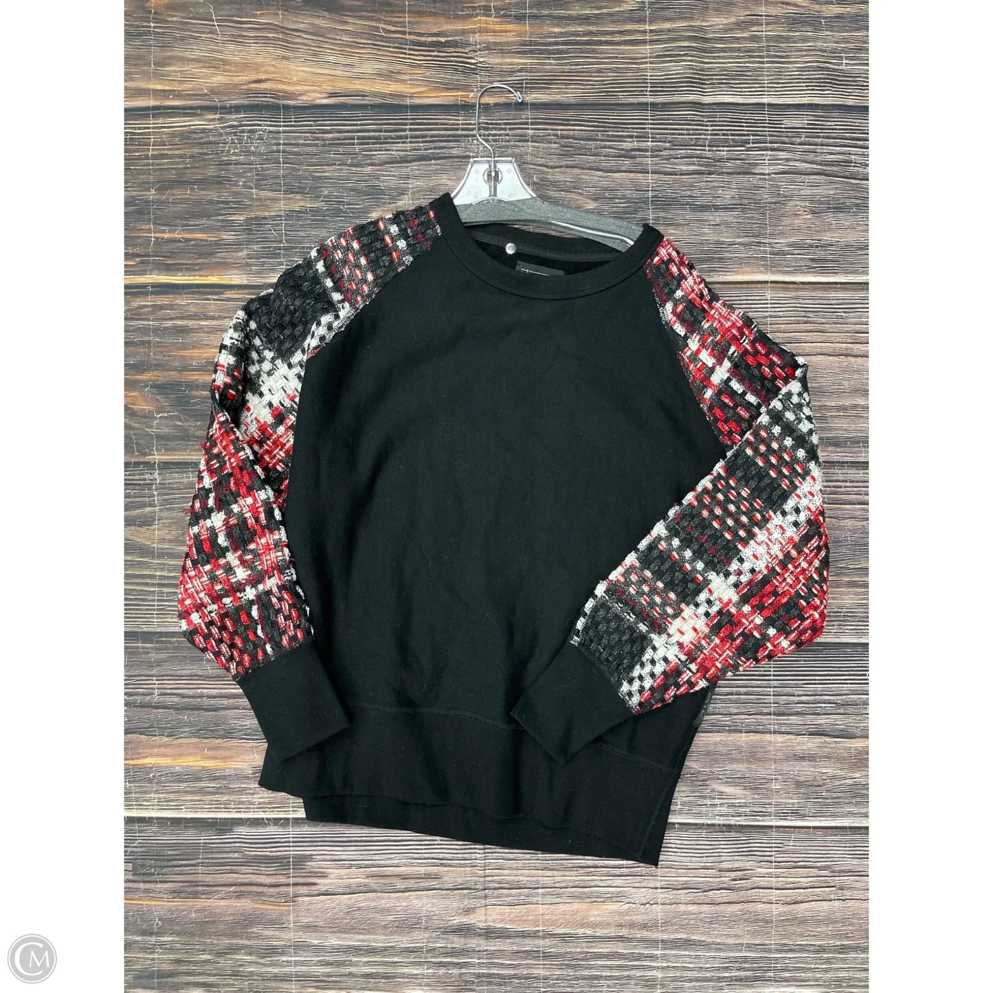 Sweatshirt Crewneck By Rag And Bone In Black, Size: Xs