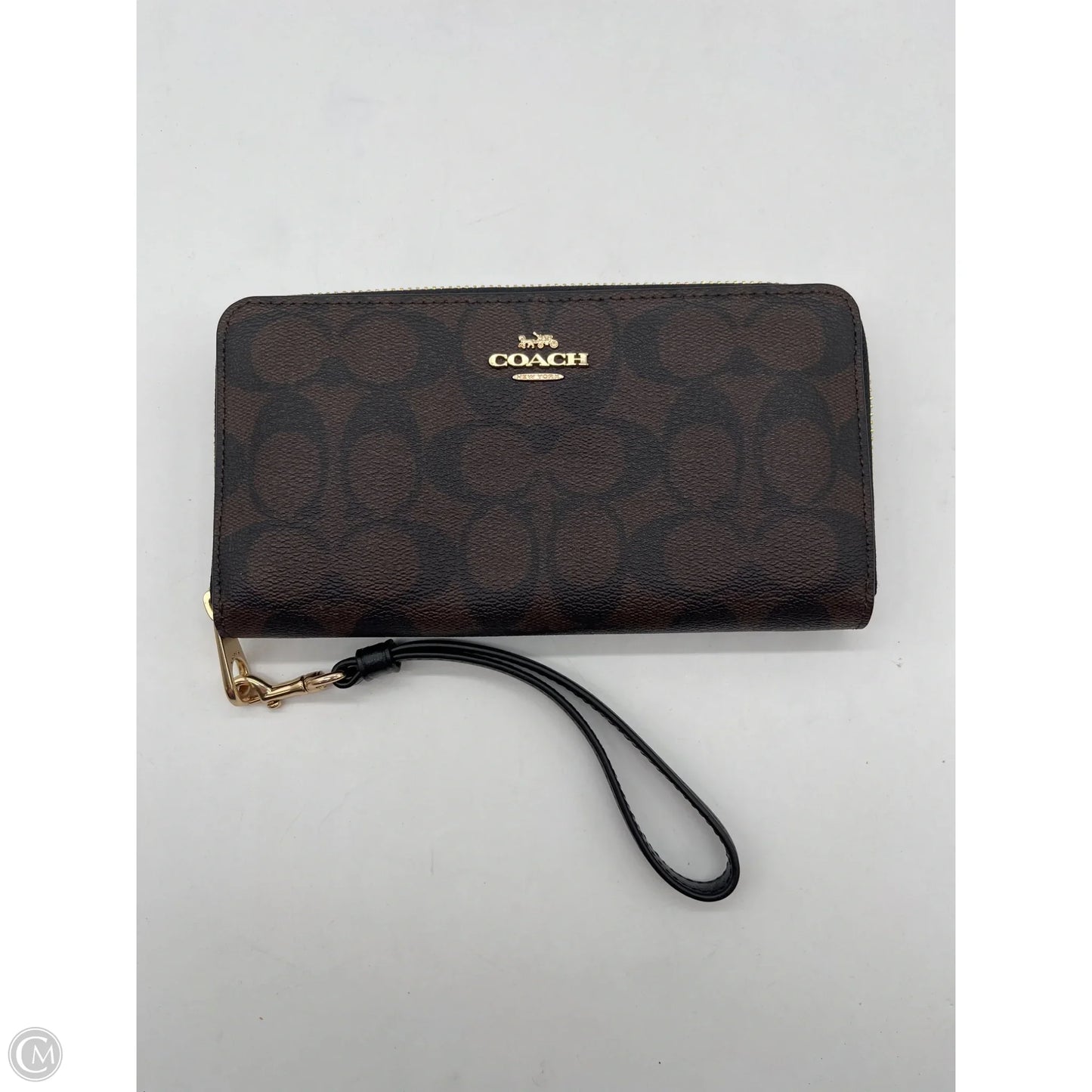 Wristlet Designer By Coach, Size: Large