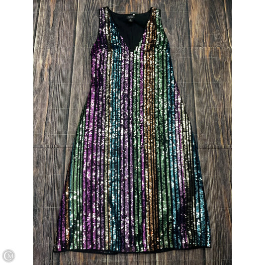 Dress Party Midi By Halogen In Multi-colored, Size: M