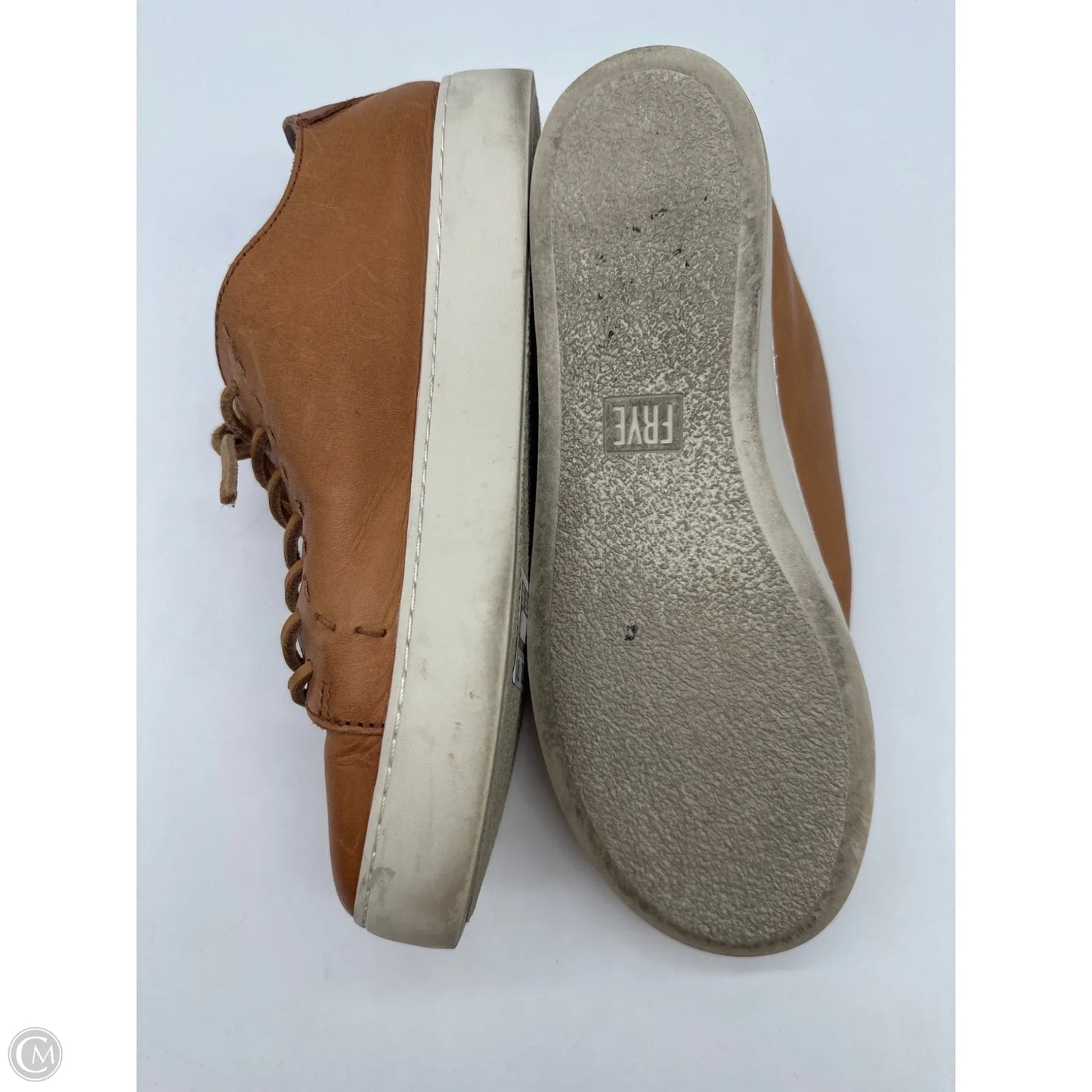 Shoes Designer By Frye In Tan, Size: 8.5