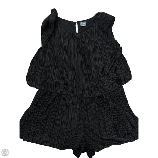 Romper By Clothes Mentor In Black, Size: 2x