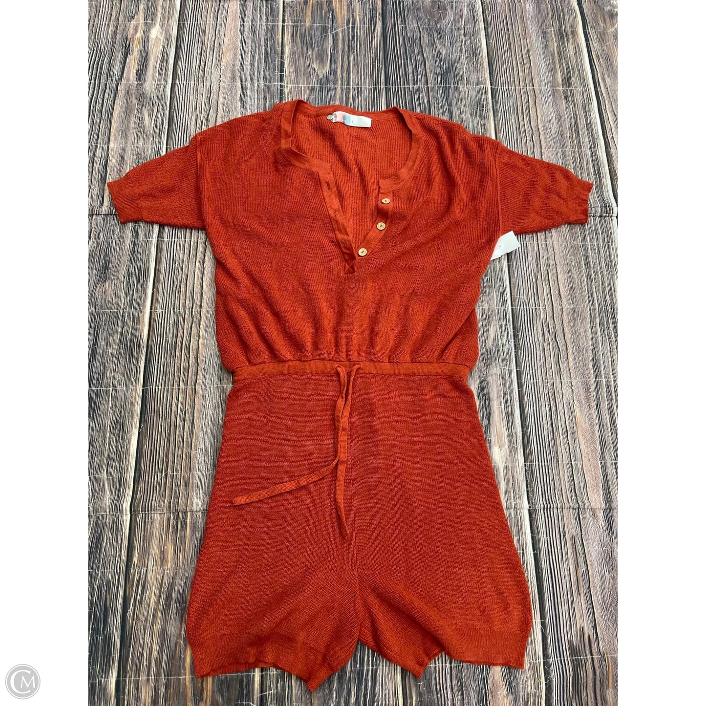 Romper By Free People In Orange, Size: L