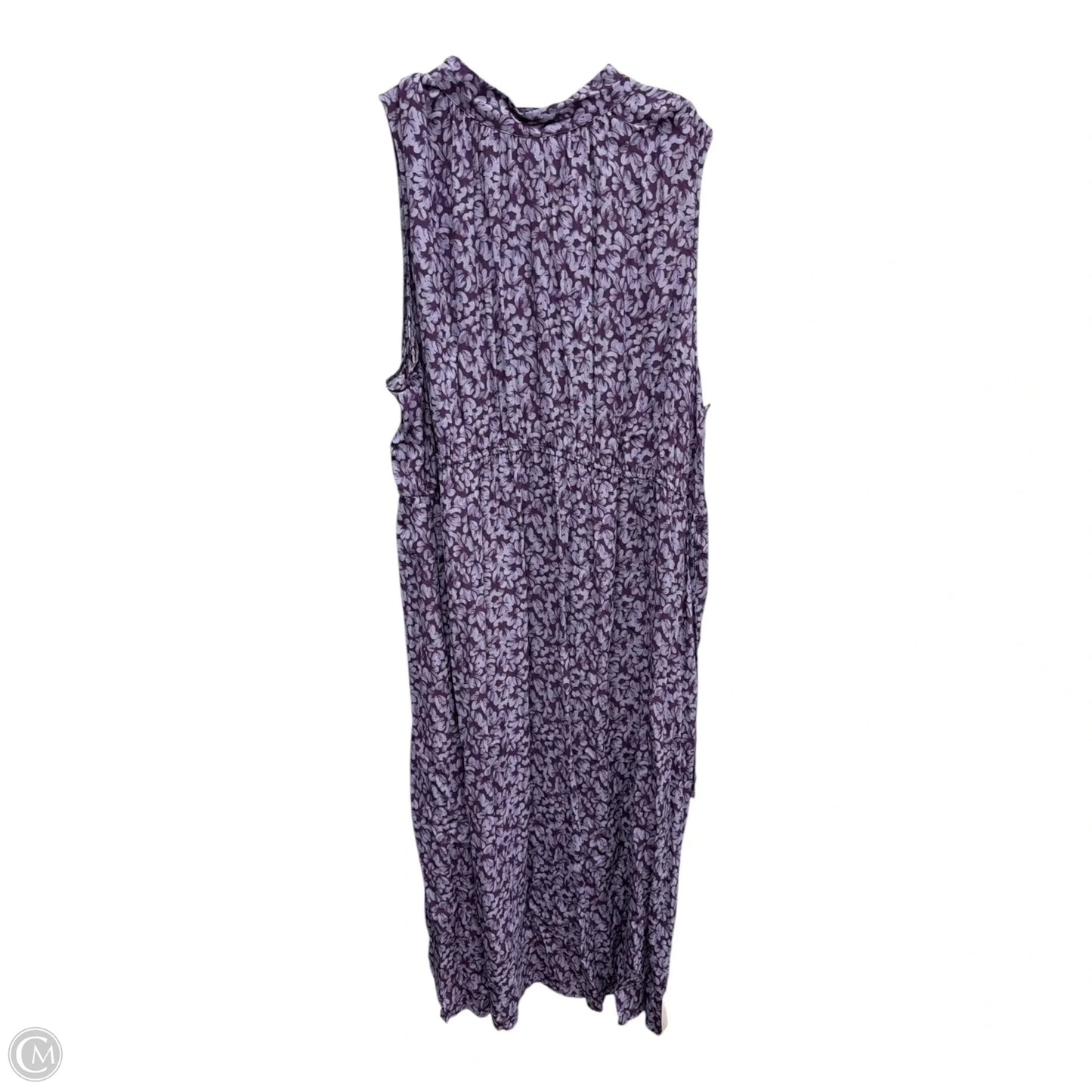 Dress Casual Maxi By A New Day In Purple, Size: 4x