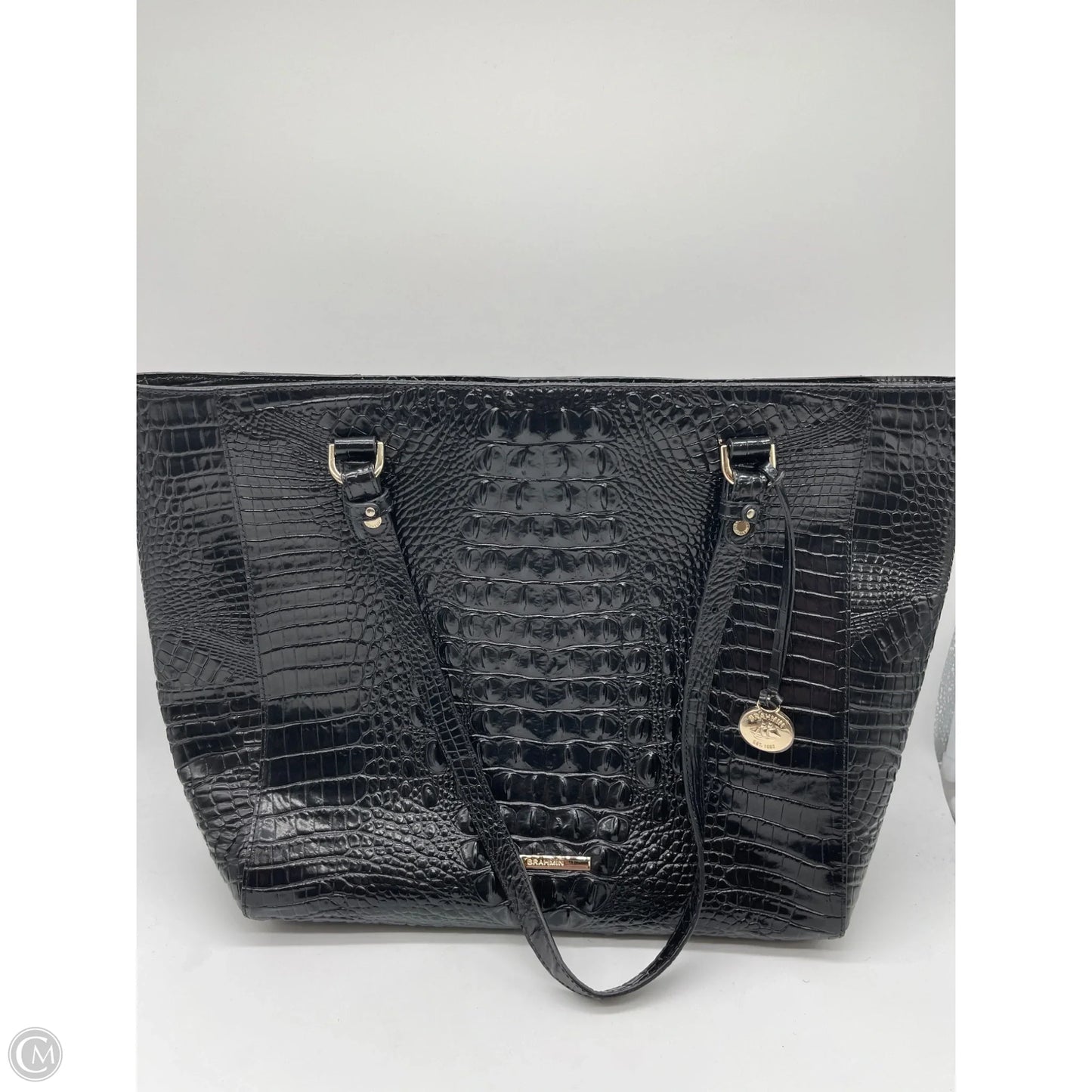 Handbag Designer By Brahmin, Size: Large