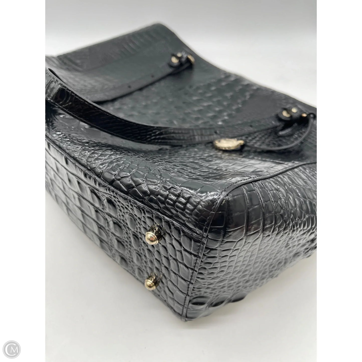 Handbag Designer By Brahmin, Size: Large