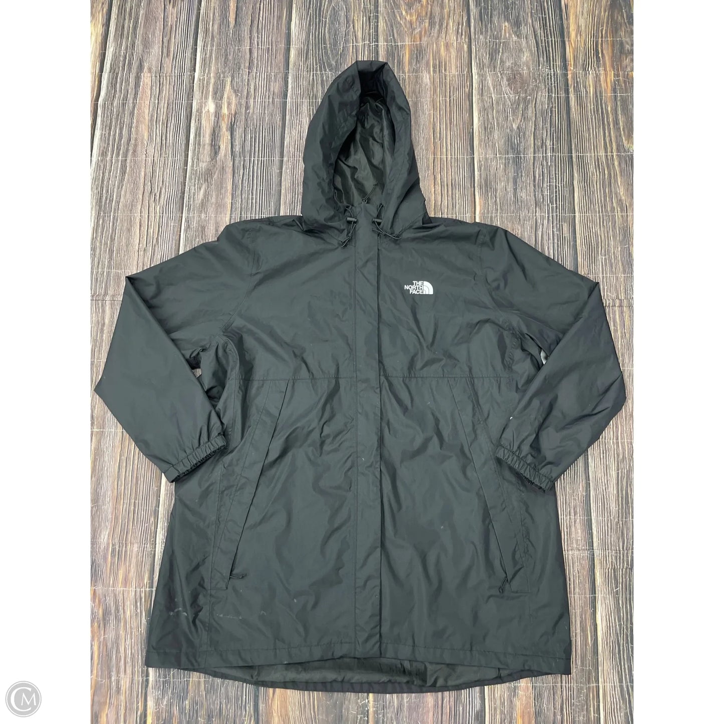 Jacket Windbreaker By The North Face In Black, Size: 3x