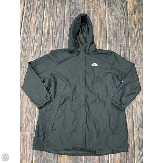 Jacket Windbreaker By The North Face In Black, Size: 3x