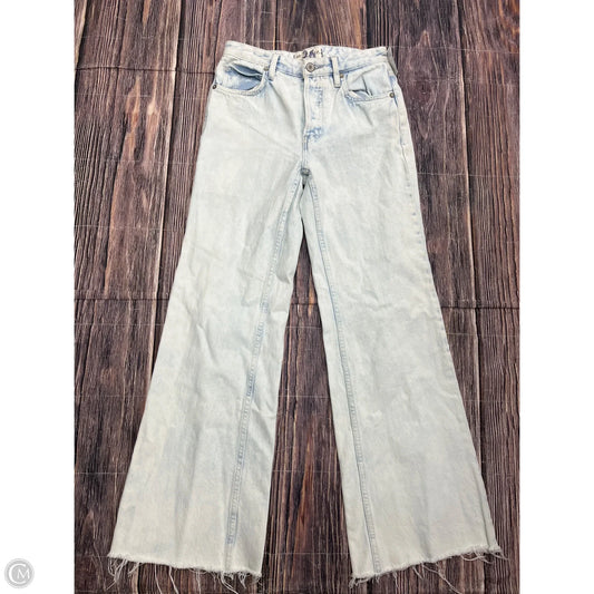 Jeans Wide Leg By We The Free In Blue Denim, Size: 2