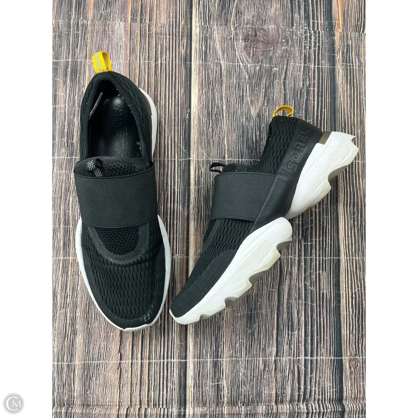 Shoes Athletic By Sorel In Black, Size: 11