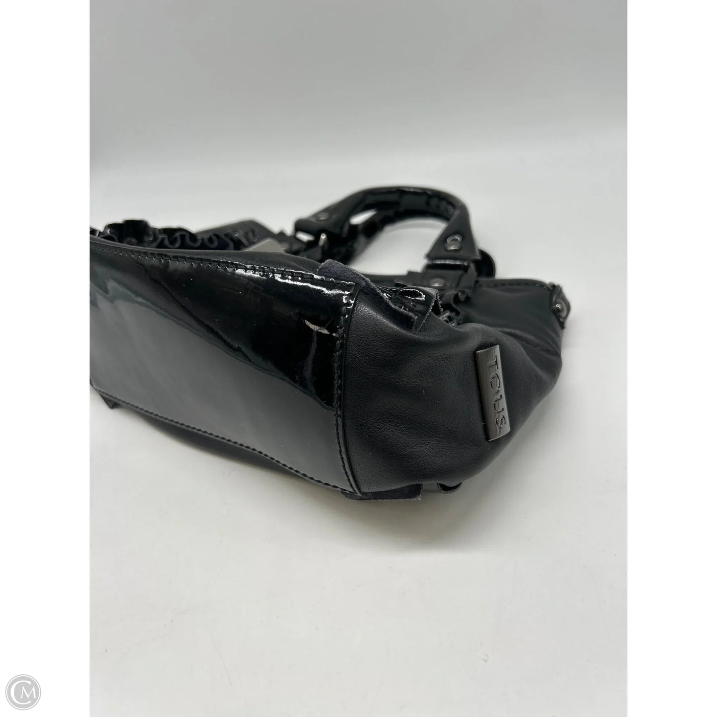Handbag Leather By Cmb, Size: Small