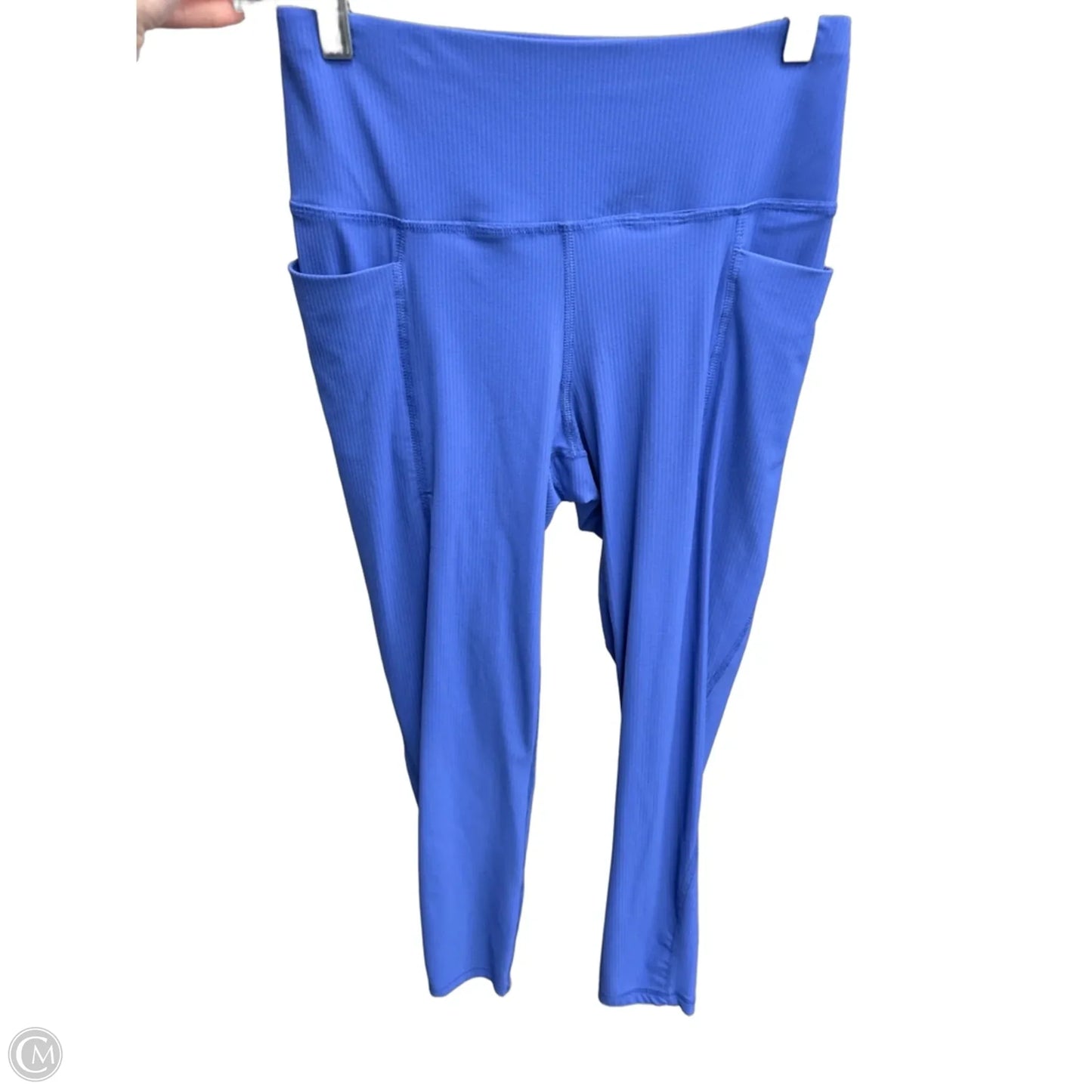 Athletic Leggings By Layer 8 In Blue, Size: S