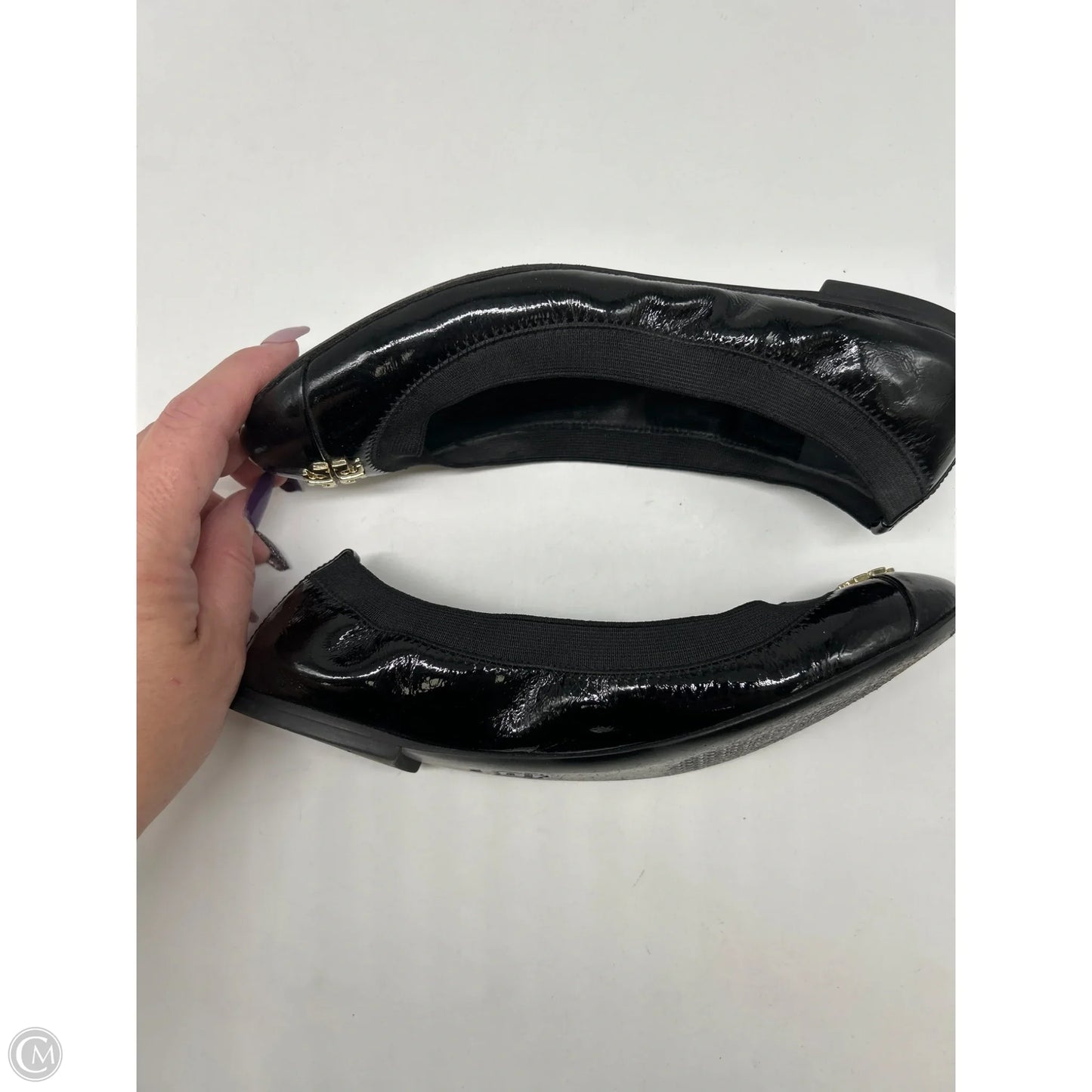 Shoes Designer By Tory Burch In Black, Size: 7.5