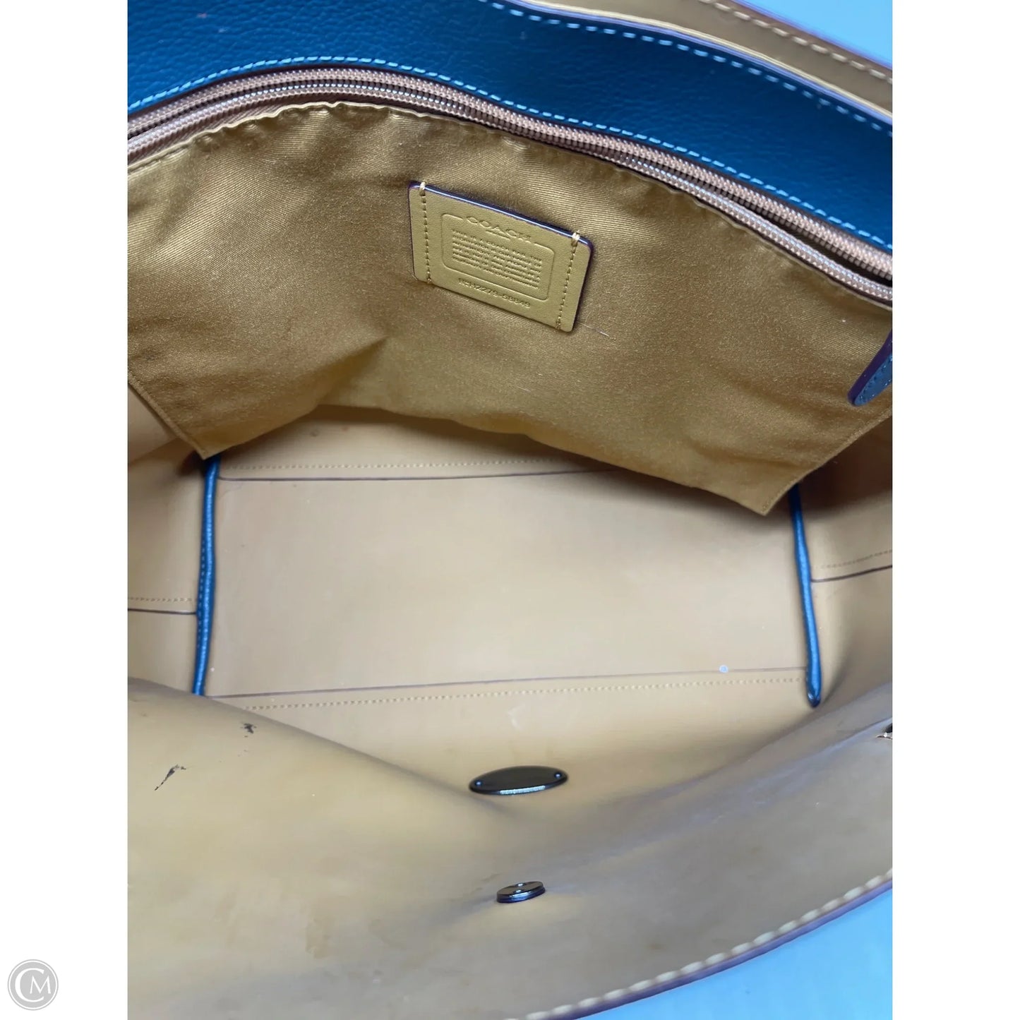 Handbag Designer By Coach, Size: Large