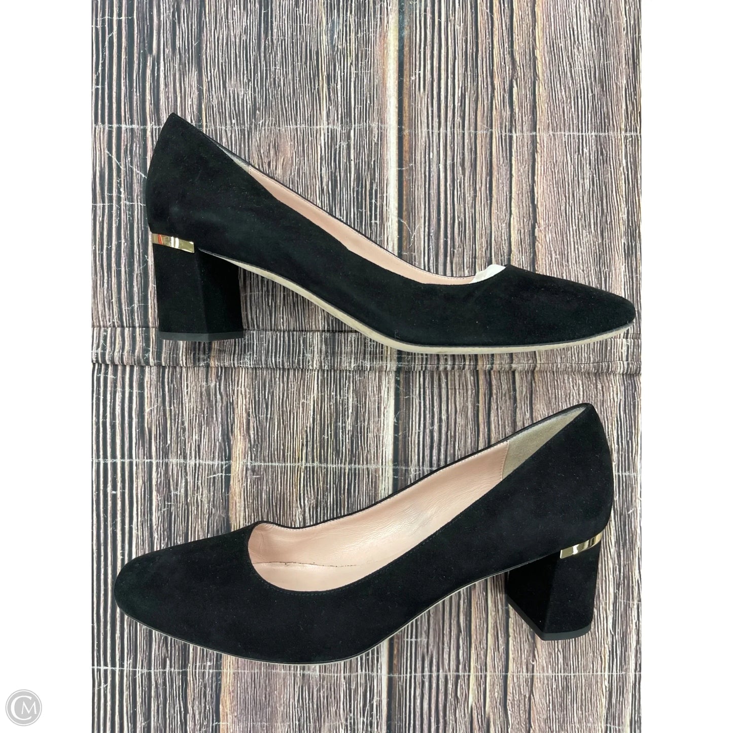 Shoes Designer By Kate Spade In Black, Size: 9