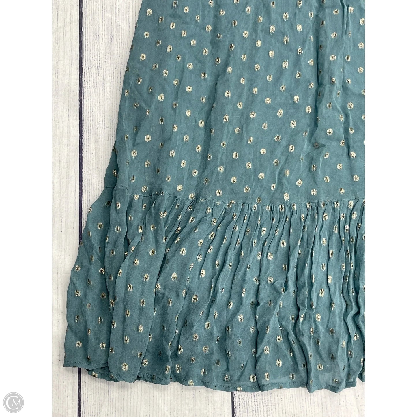 Dress Casual Midi By Anthropologie In Blue, Size: M