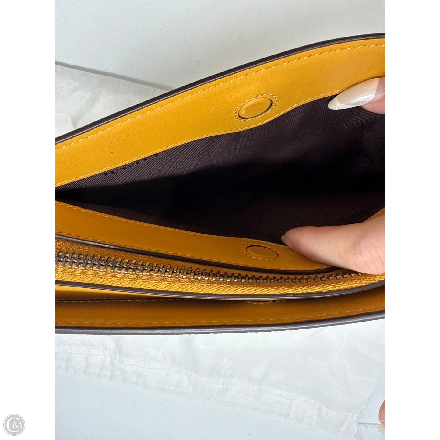 Crossbody Designer By Coach, Size: Small