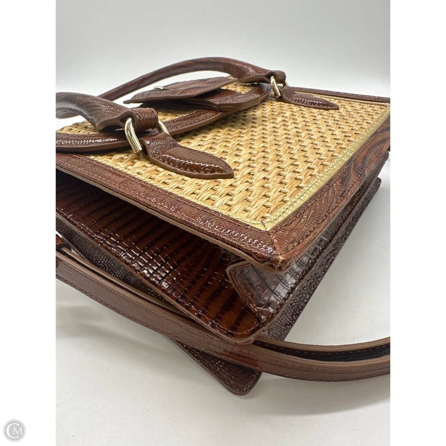 Handbag Designer By Brahmin, Size: Medium