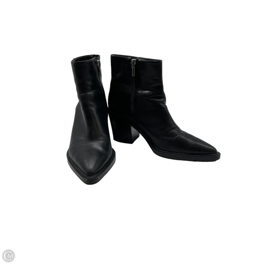 Boots Ankle Heels By Vince Camuto In Black, Size: 6