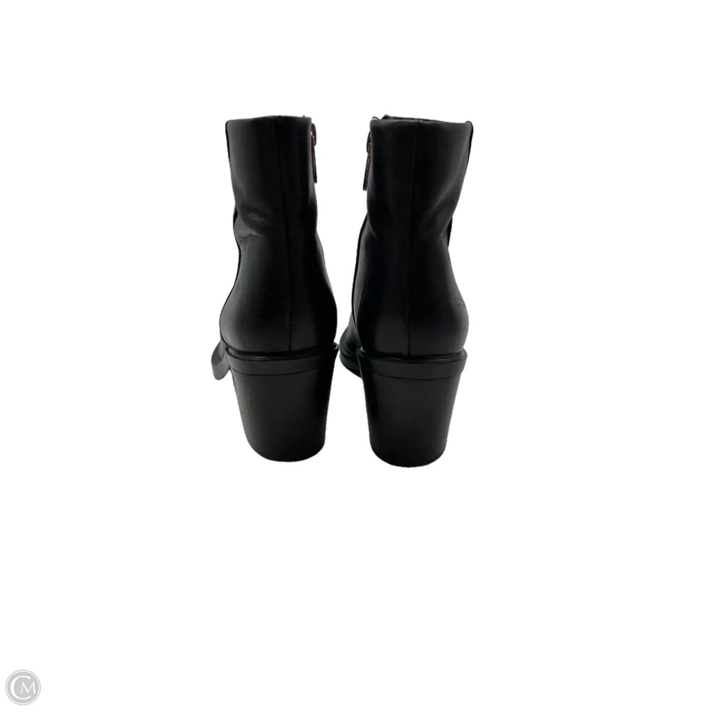 Boots Ankle Heels By Vince Camuto In Black, Size: 6