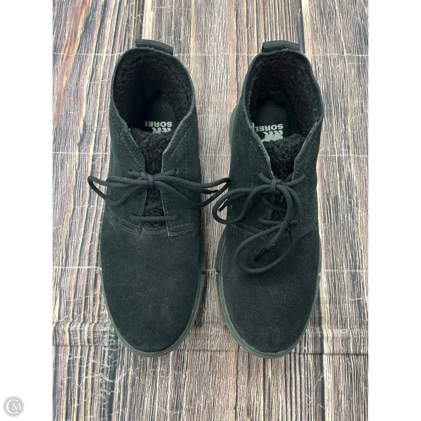 Boots Ankle Flats By Sorel In Black, Size: 7