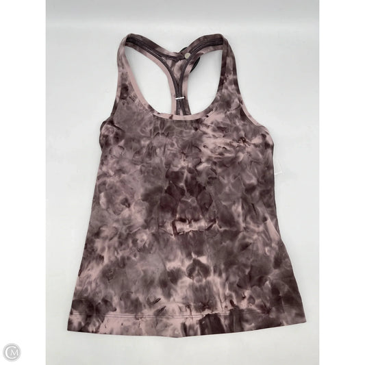 Athletic Tank Top By Lululemon In Purple, Size: 4