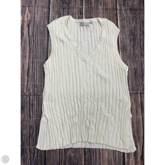 Tank Top By Free People In Cream, Size: L