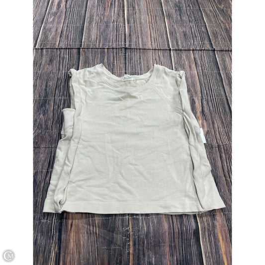Tank Top By Anthropologie In Tan, Size: L
