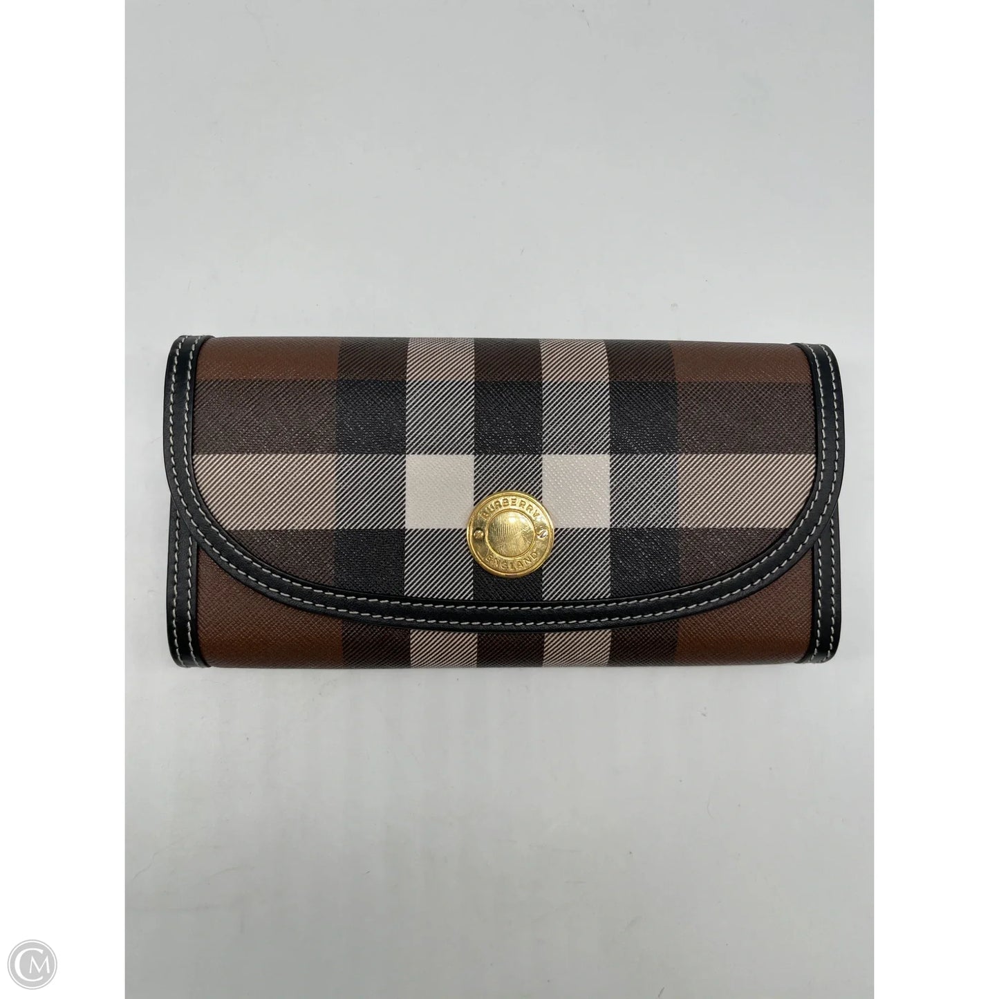Wallet Luxury Designer By Burberry, Size: Medium