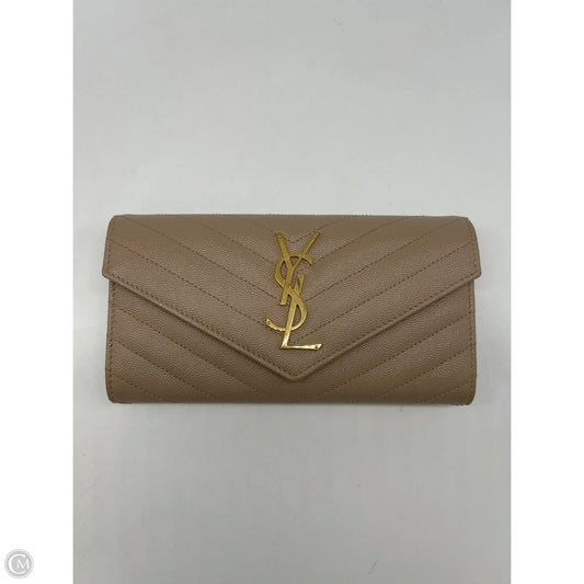 Wallet Luxury Designer By Yves Saint Laurent, Size: Medium