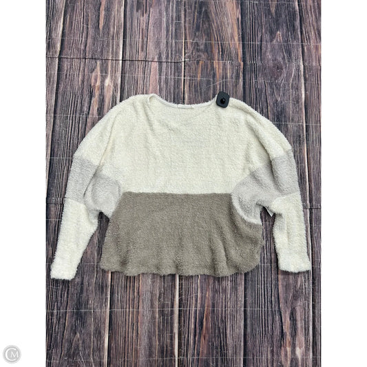 Sweater By Bucketlist In Cream, Size: S