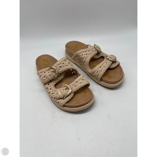 Sandals Flats By Sam Edelman In Cream, Size: 7.5