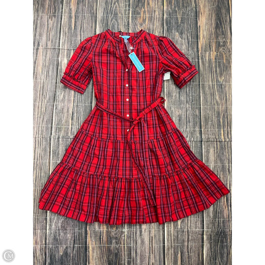 Dress Casual Short By Draper James In Plaid Pattern, Size: S