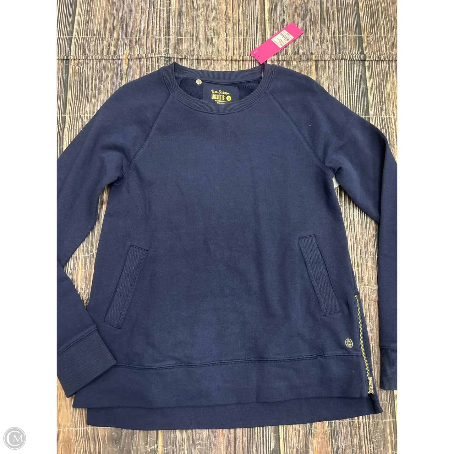 Sweatshirt Designer By Lilly Pulitzer In Navy, Size: S