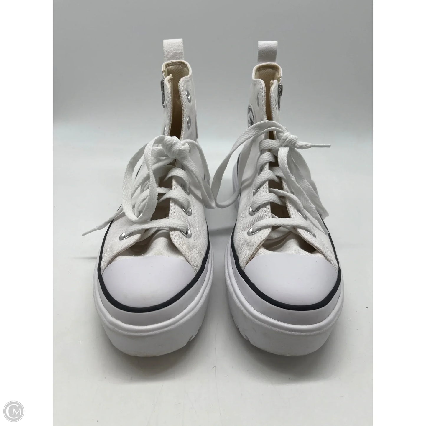 Shoes Athletic By Converse In White, Size: 5.5