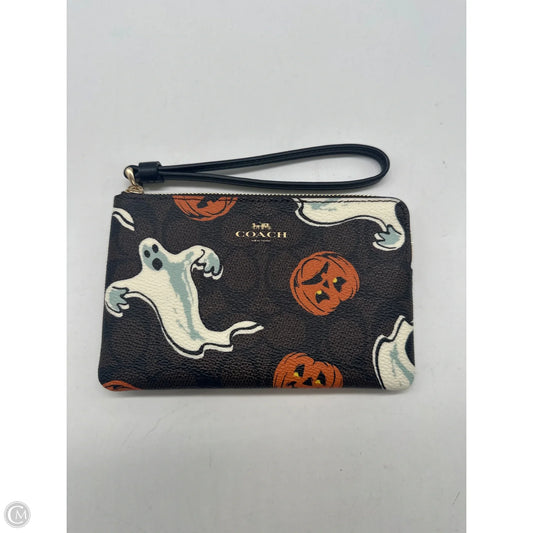 Wristlet Designer By Coach, Size: Medium