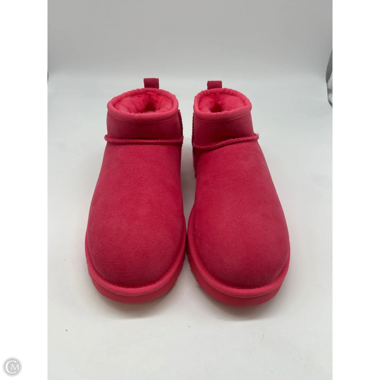 Boots Designer By Ugg In Pink, Size: 8