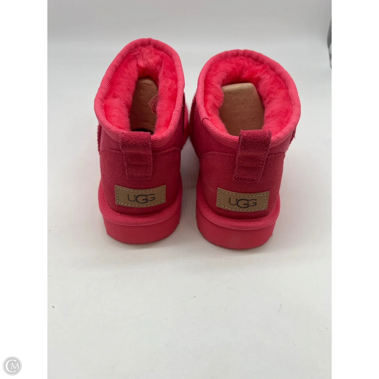 Boots Designer By Ugg In Pink, Size: 8