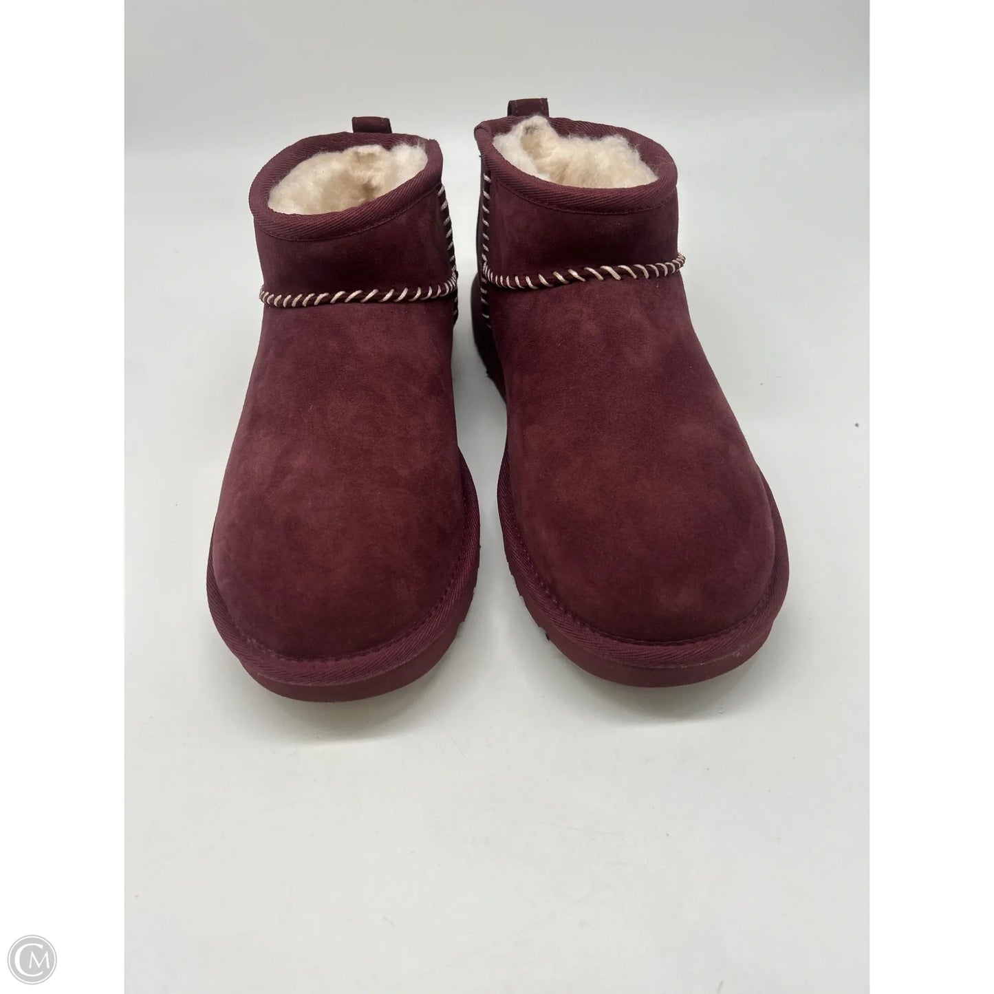 Boots Designer By Ugg In Purple, Size: 8