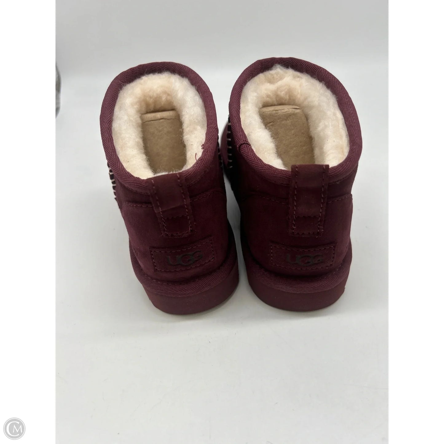 Boots Designer By Ugg In Purple, Size: 8