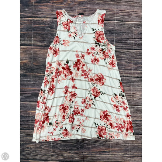 Dress Casual Short By Maurices In Floral Print, Size: 1x