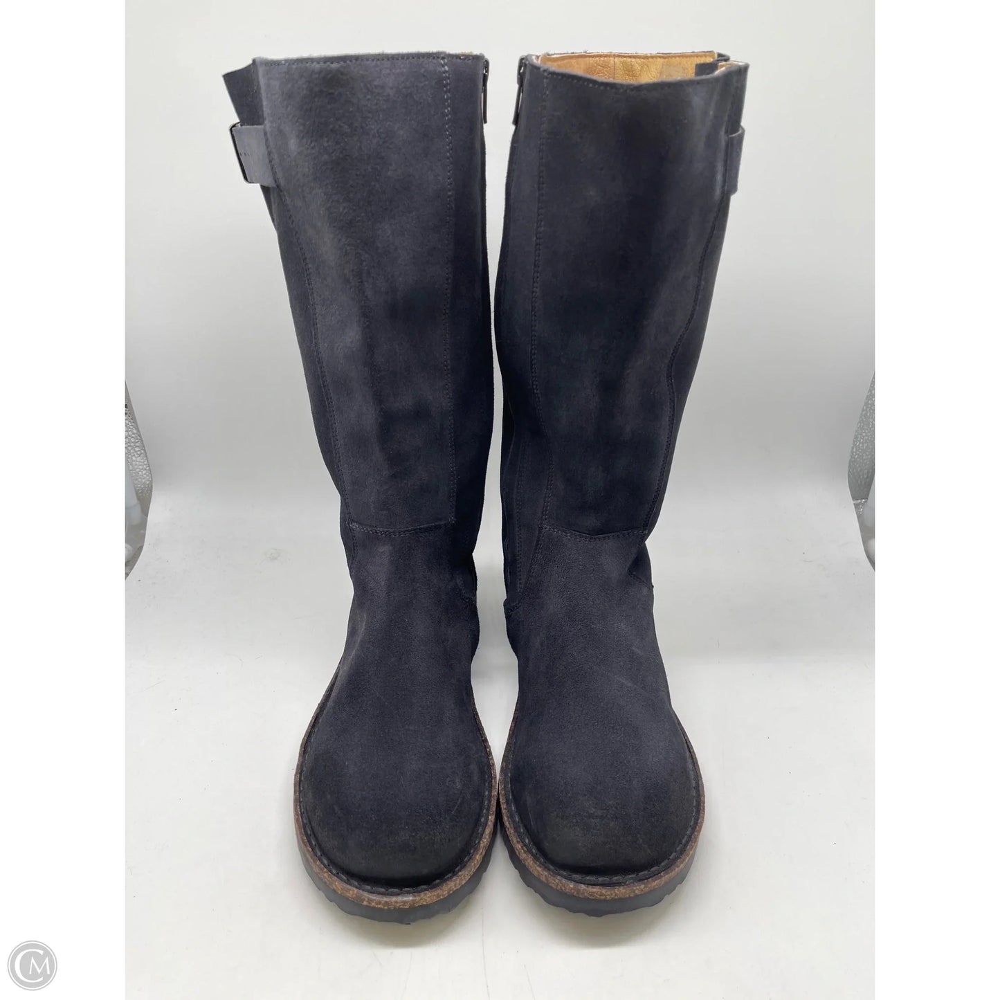 Boots Mid-calf Flats By Birkenstock In Black, Size: 10