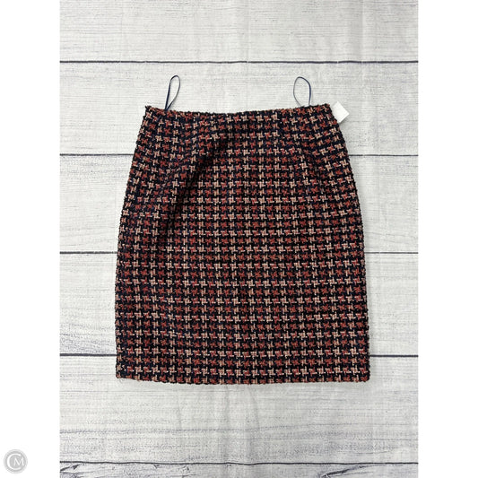 Skirt Mini & Short By Clothes Mentor In Multi-colored, Size: 6