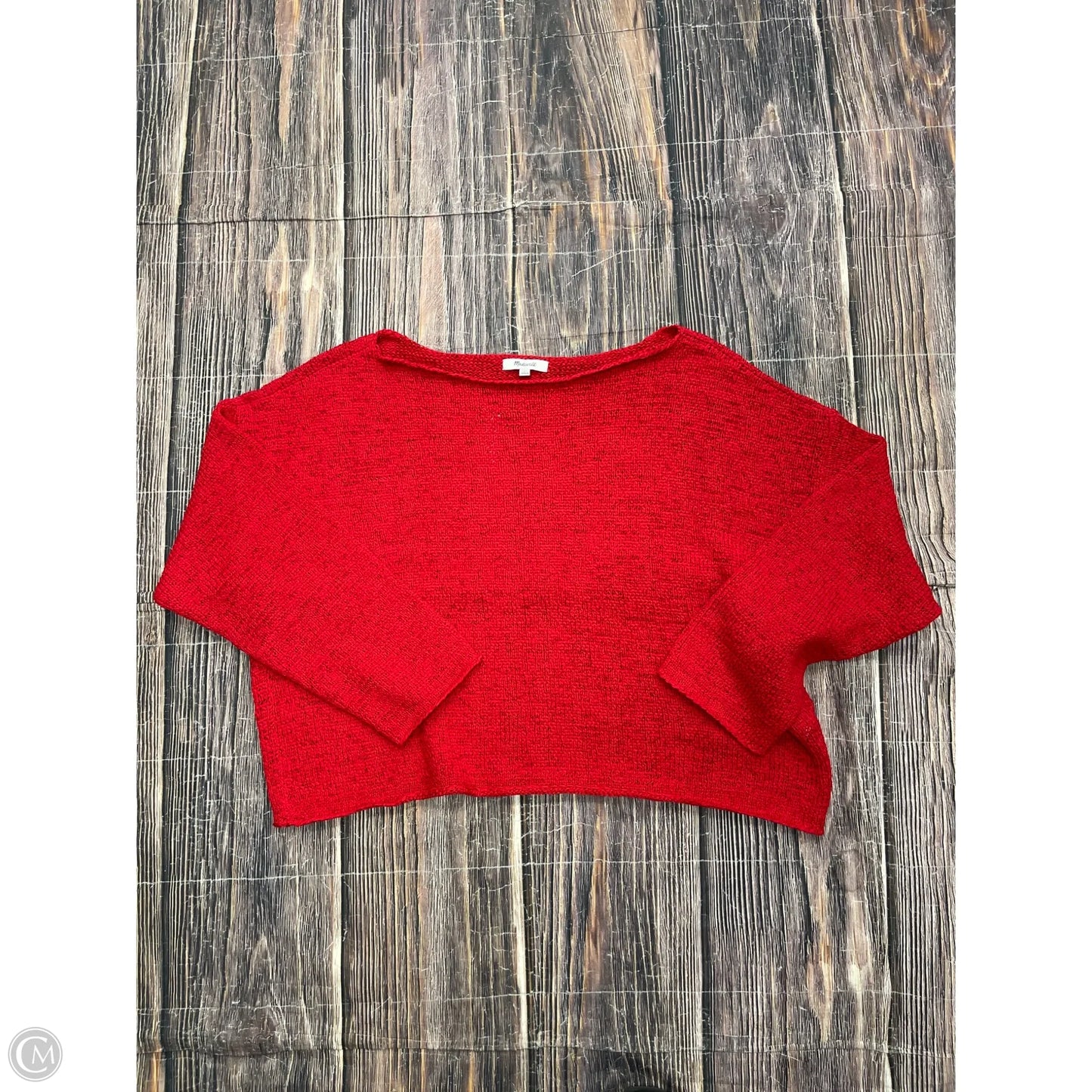 Sweater By Madewell In Red, Size: 1x