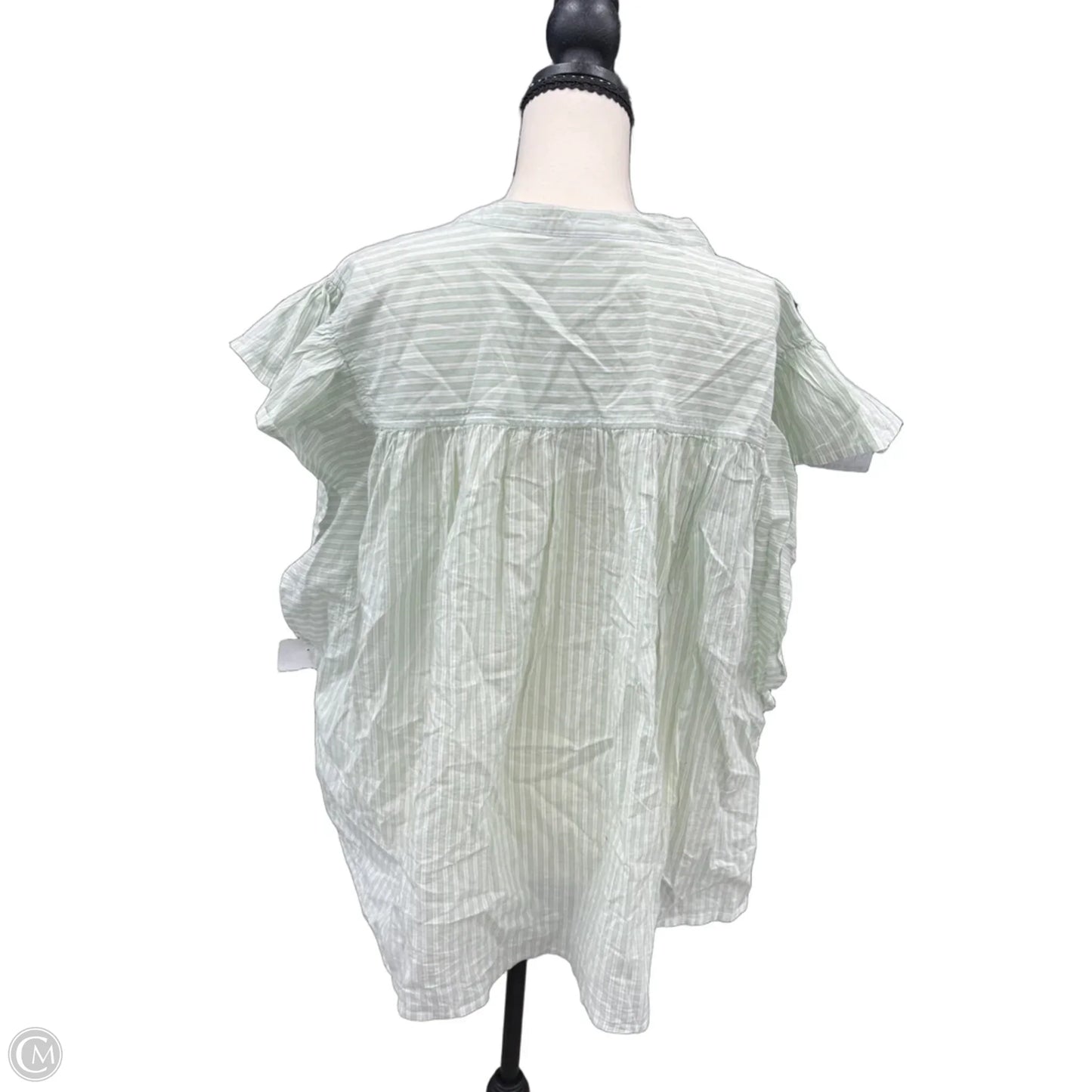 Top Short Sleeve By Old Navy In Green, Size: 4x