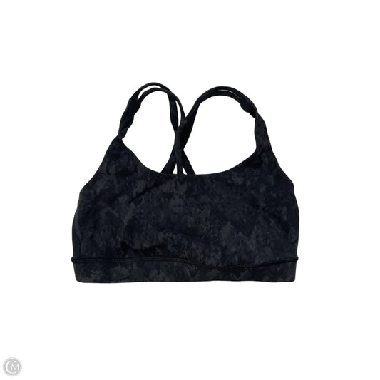 Athletic Bra By Lululemon In Black, Size: 6