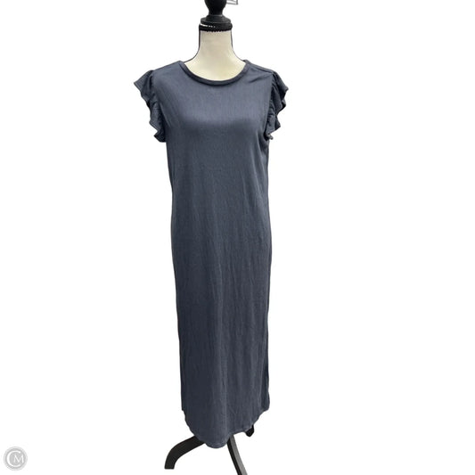 Dress Casual Maxi By Loft In Grey, Size: S