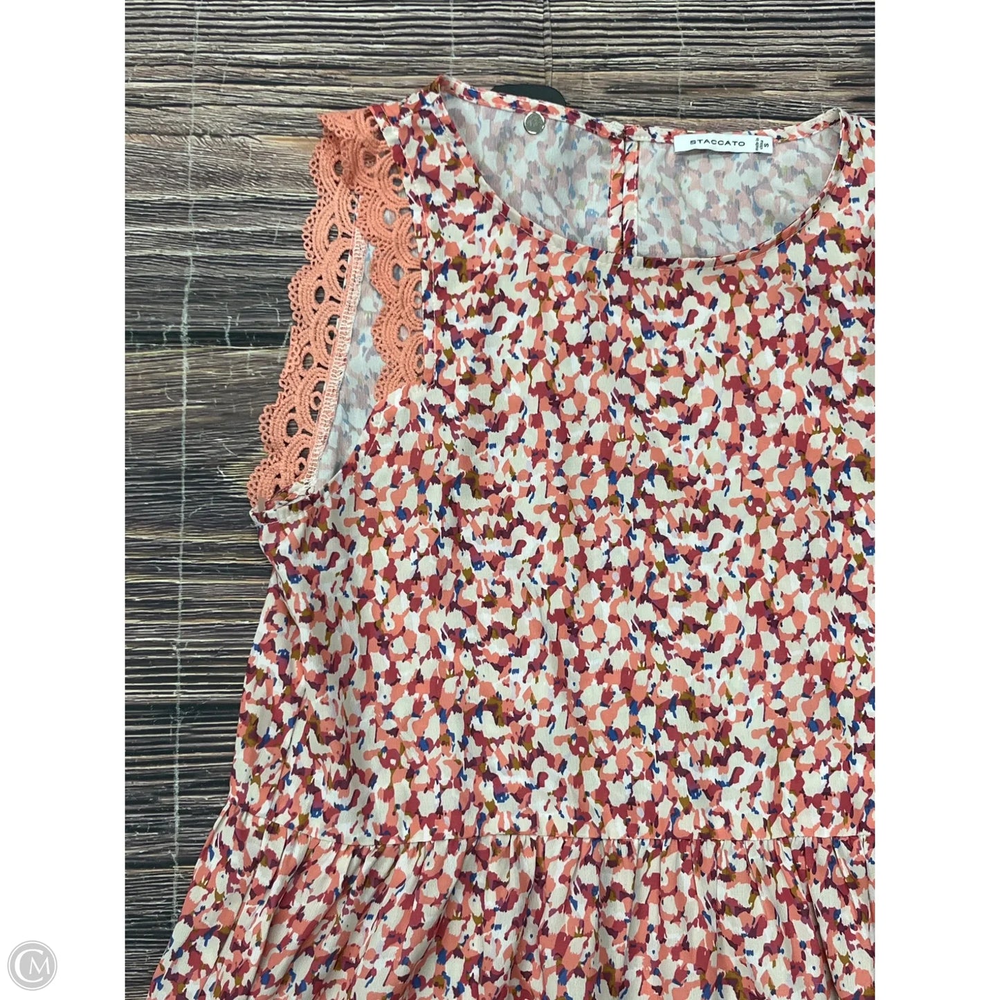 Tank Top By Staccato In Pink, Size: S