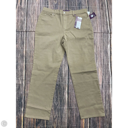 Pants Other By Gloria Vanderbilt In Brown, Size: 14 Short