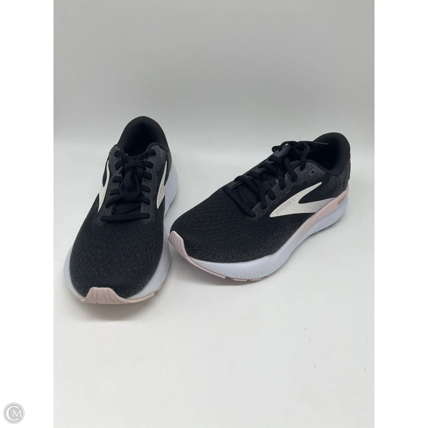 Shoes Athletic By Brooks In Black & Pink, Size: 9